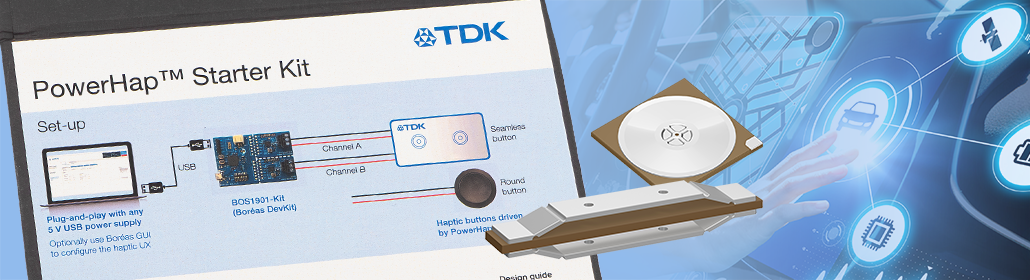 PowerHap development kit from TDK
